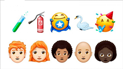 新增130个新表情？最新公布的emoji11beta版厉害了！