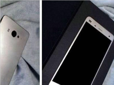 小米4发布会前一天，微博曝光了小米4手机真实图片