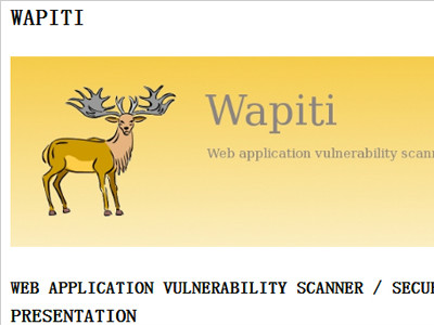 wapiti是什么？轻量级wapiti能检测出哪些漏洞？
