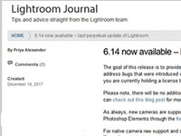 lightroom的最终独立版本更新，非订阅版本的时代结束