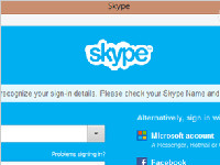 skype无法登陆怎么办？skype无法登陆解决办法