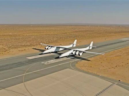 世界上最大的飞机Stratolaunch马上就能翱翔天空