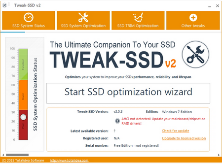 Tweak SSD